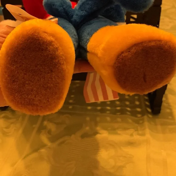 Charming Nostalgia: Woody Woodpecker Plush Collectible Cartoon Character.